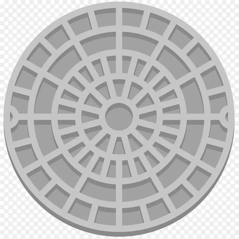 白边矢量卡通井盖PNG图片素材下载_图片编号qxjegmae-免抠素材网