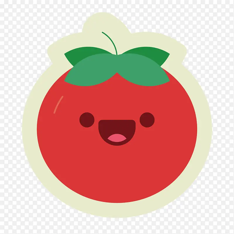 扁平化番茄PNG下载