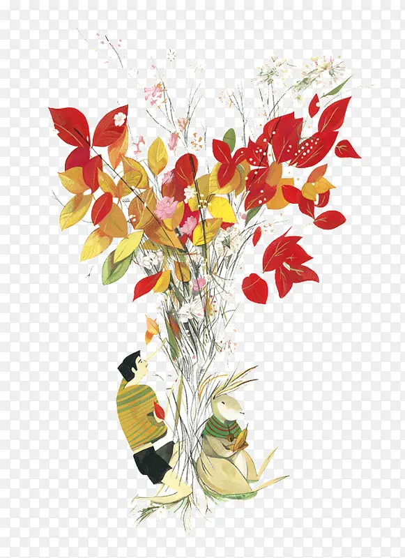 植物系列插画创意设计
