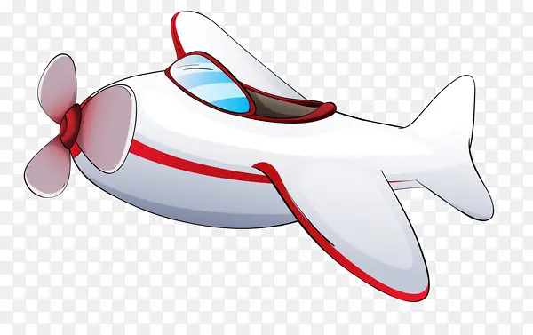 卡通玩具飞机
