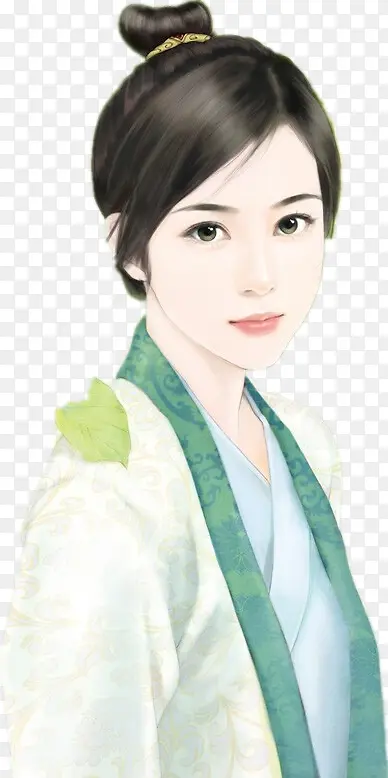 白衣清新女扮男装
