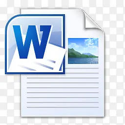 word图标