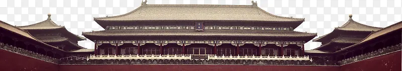 中国风古典城楼故宫