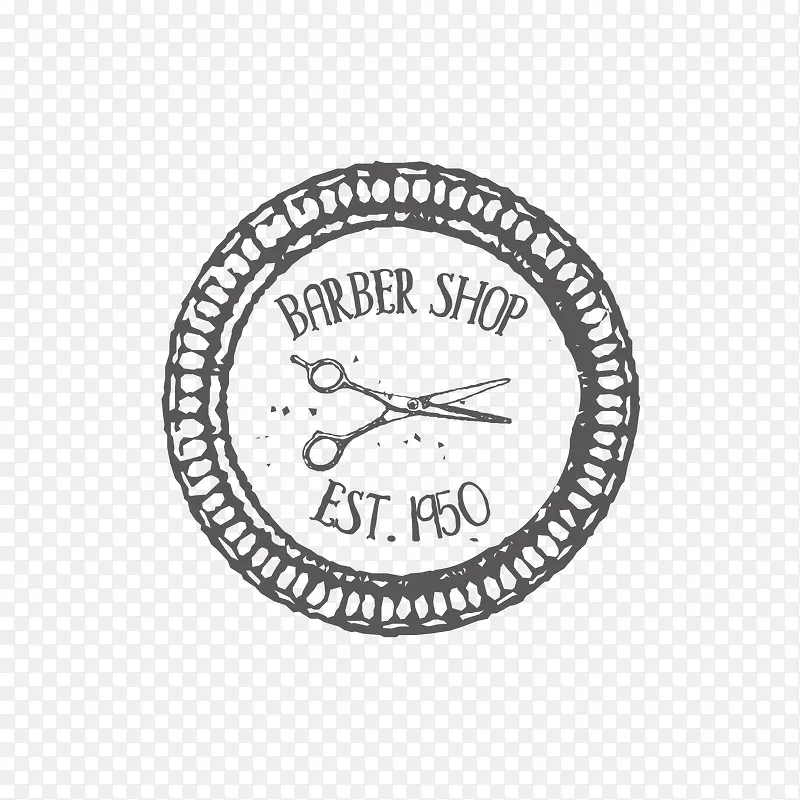 商店复古宣传logo