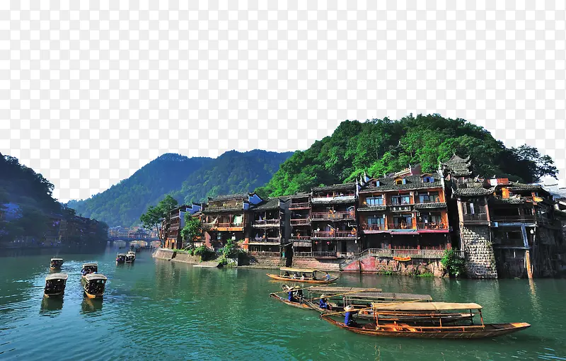凤凰古城景区大图