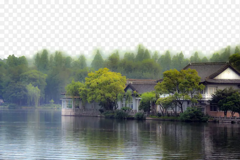 设计装饰水墨西湖