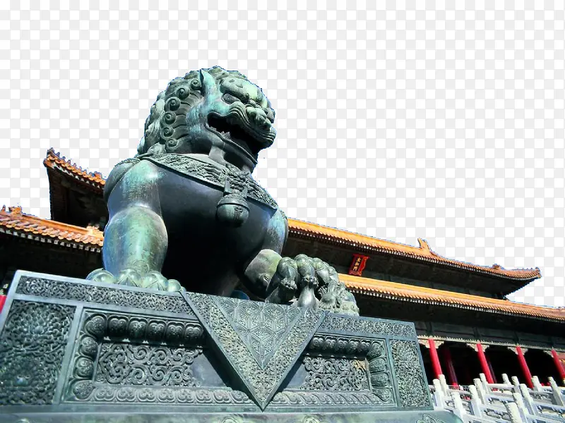 高清摄影北京故宫石狮PNG图片素材下载_图片编号qjezawxd-免抠素材网