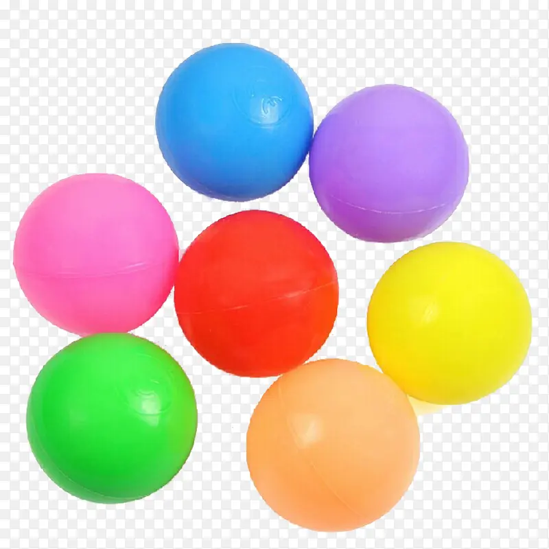 彩色海洋球