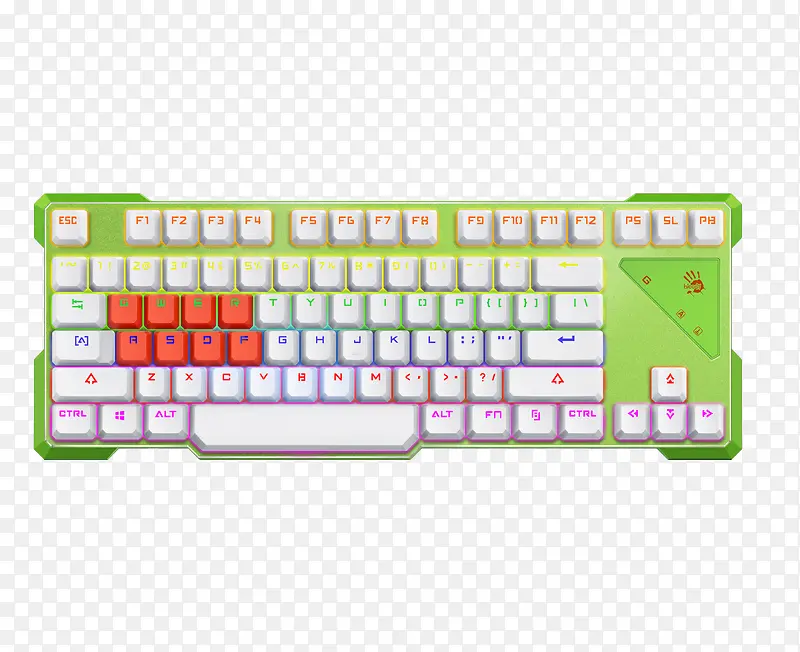绿色键盘