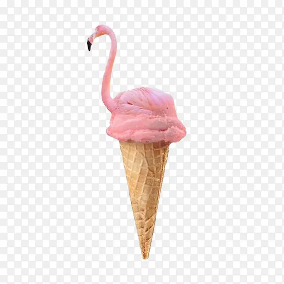 火烈鸟冰淇淋