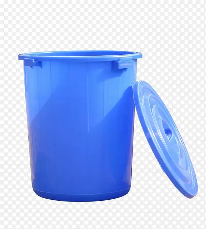 大的蓝色桶