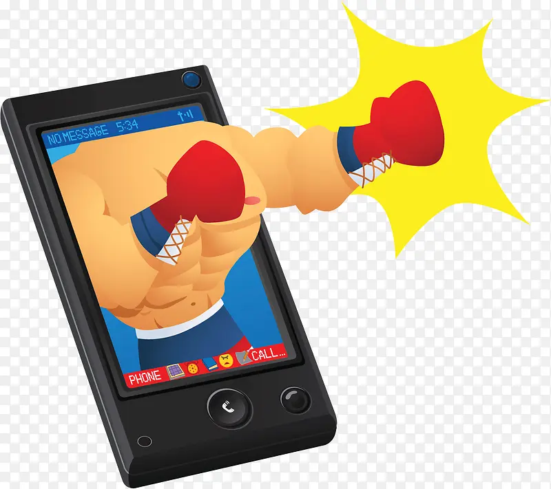 拳击智能手机