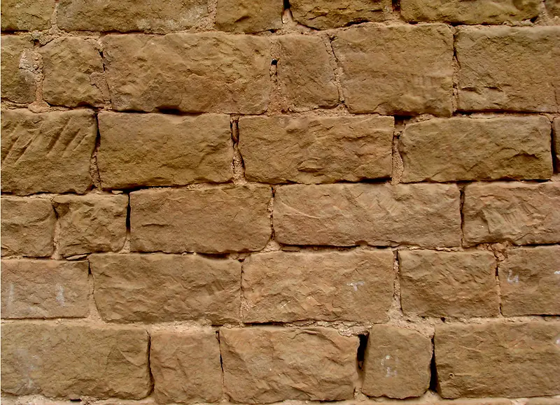 老墙 城墙 石砖 灰土砖