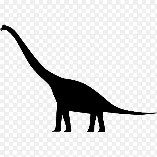 恐龙形状的腕龙图标