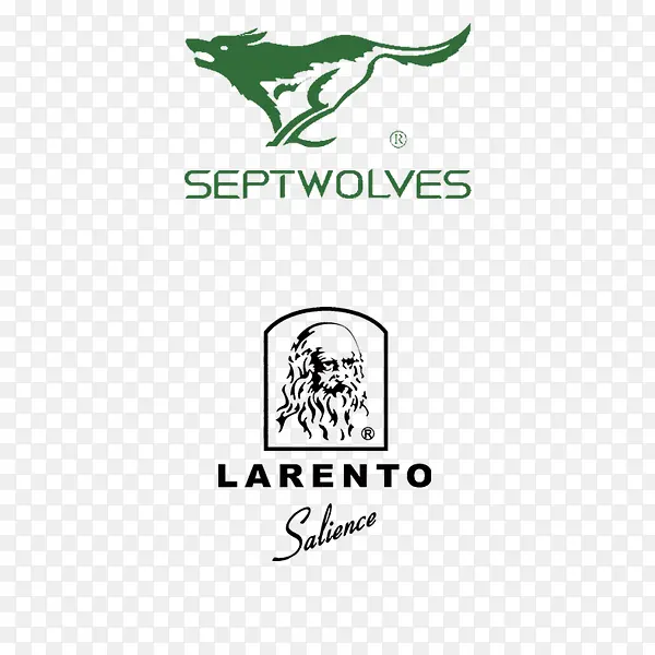 七匹狼和外国品牌logo样机