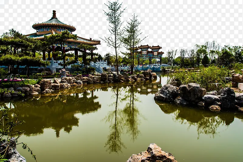 唐山南湖公园自然风景