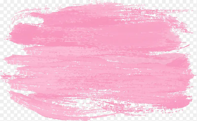 粉色水彩涂鸦渲染