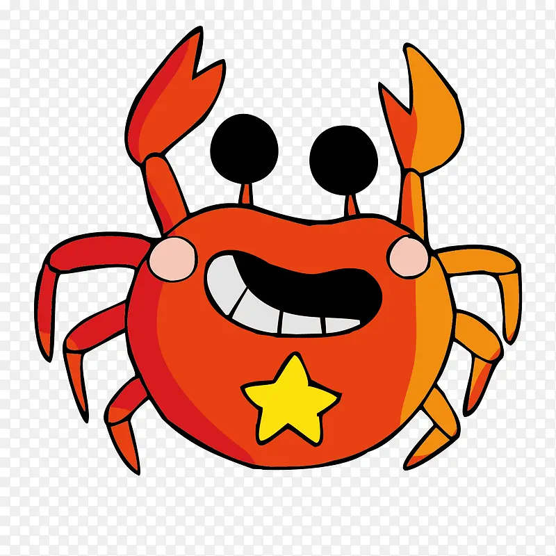 黄星螃蟹