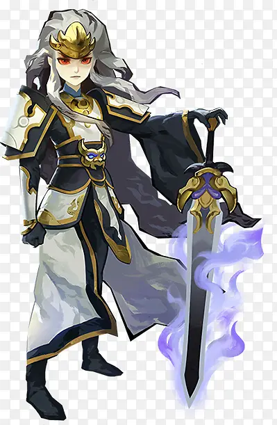 卡能游戏里的黑衣美女