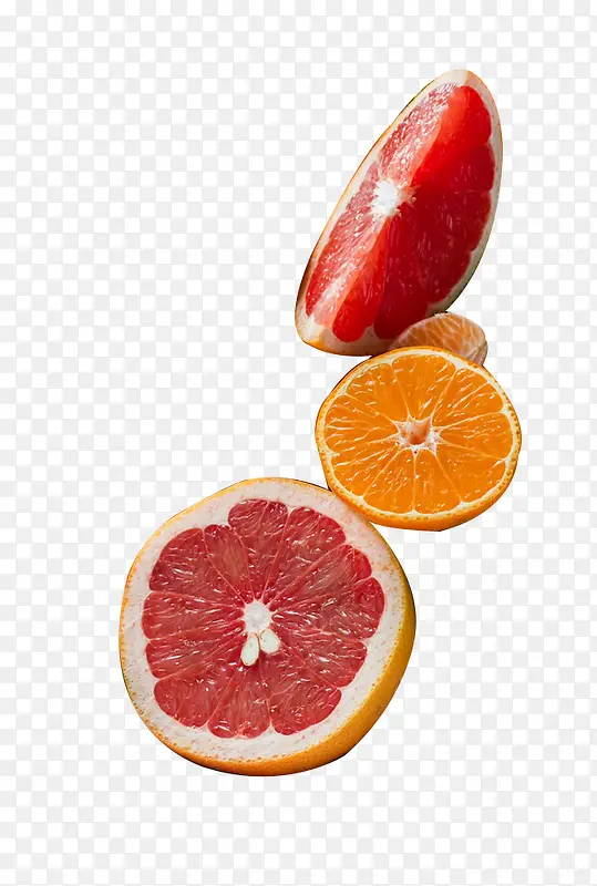 4片有机水果血橙