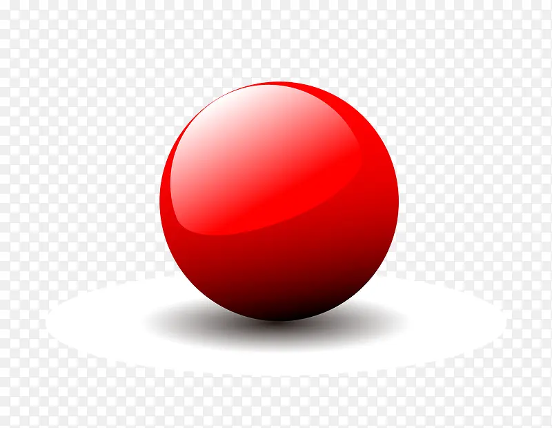 红色的卡通球形促销标签
