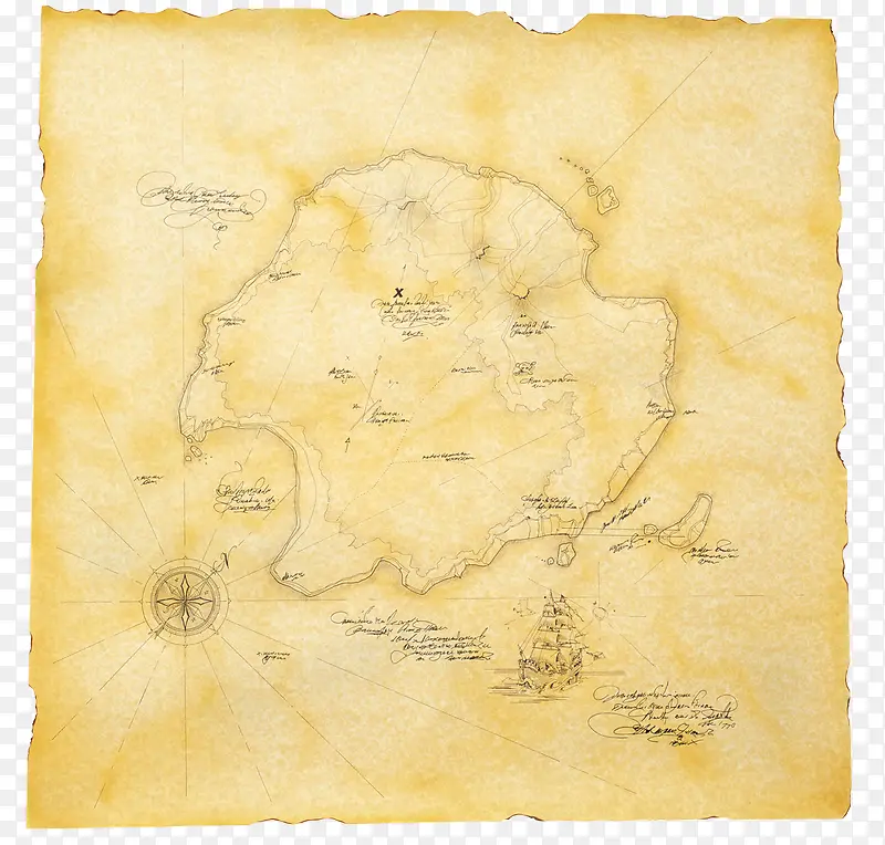 远古航海地图