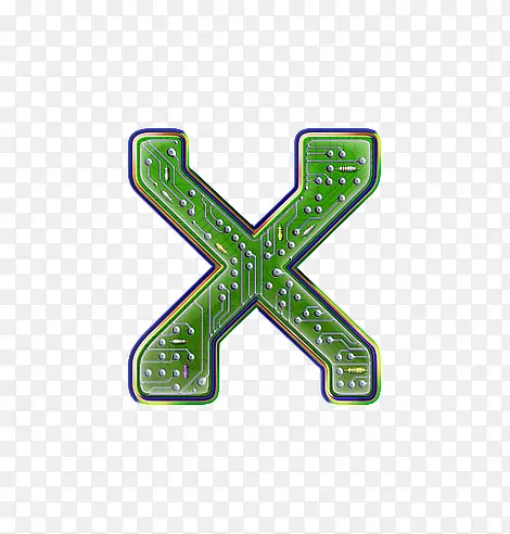 电路板字母x