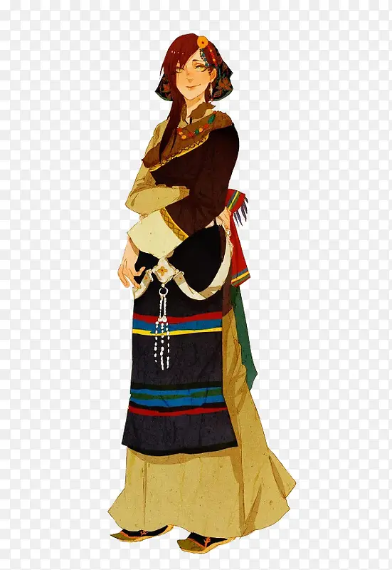 藏族女性