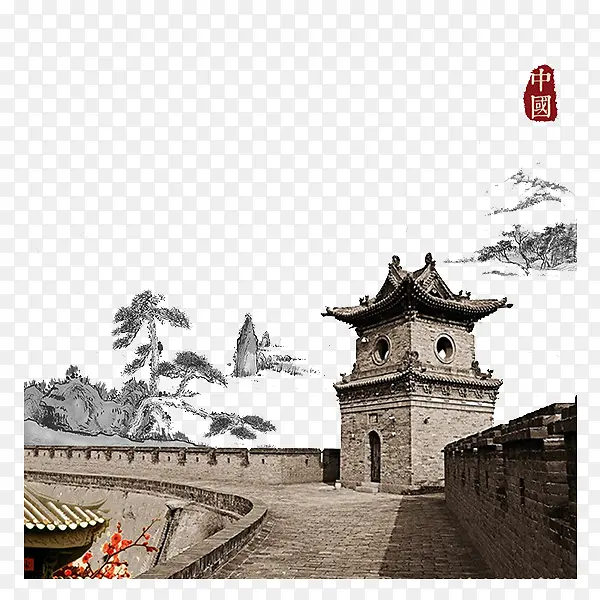 城墙实物图