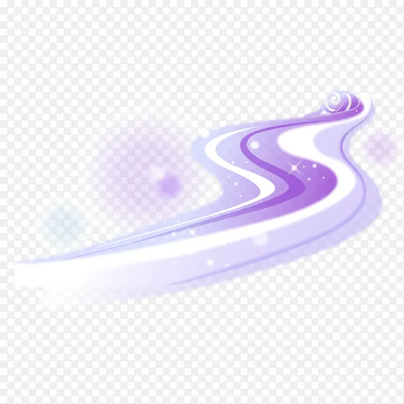 紫色的波浪纹路
