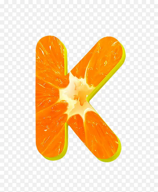 橙子字母k