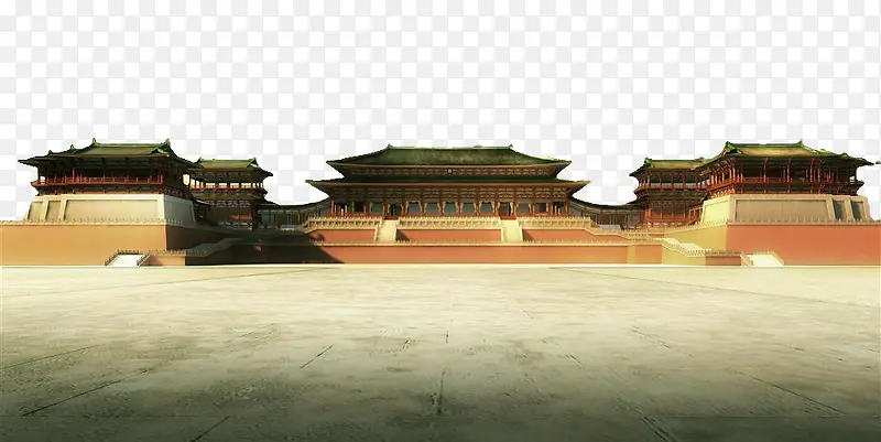 陕西西安大明宫含元殿