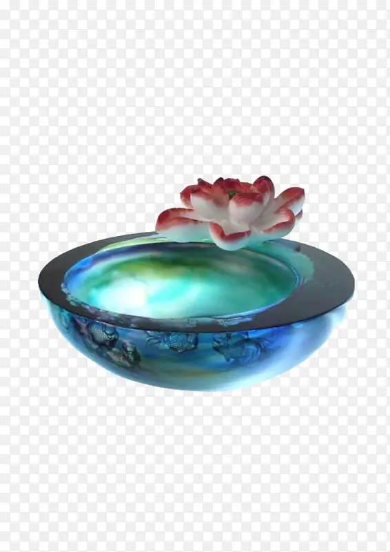 琉璃水盆