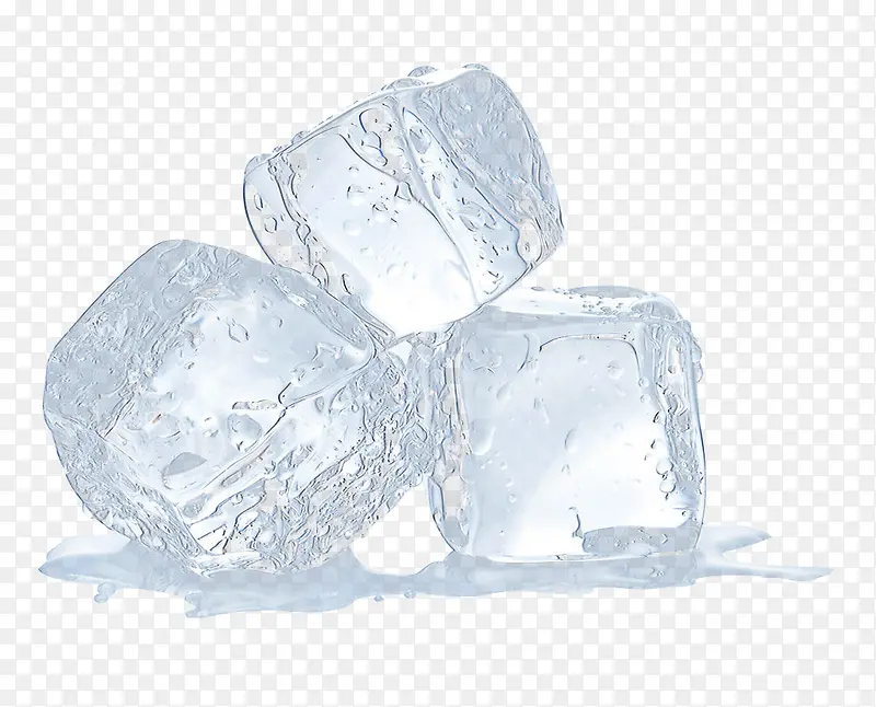 半透明冰块素材