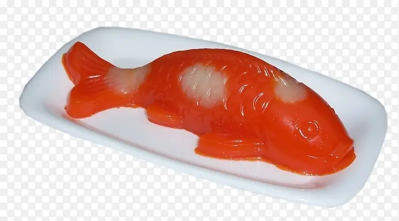 红色盘装年糕鱼