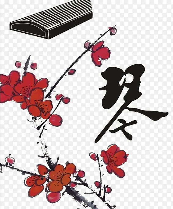 优美古琴