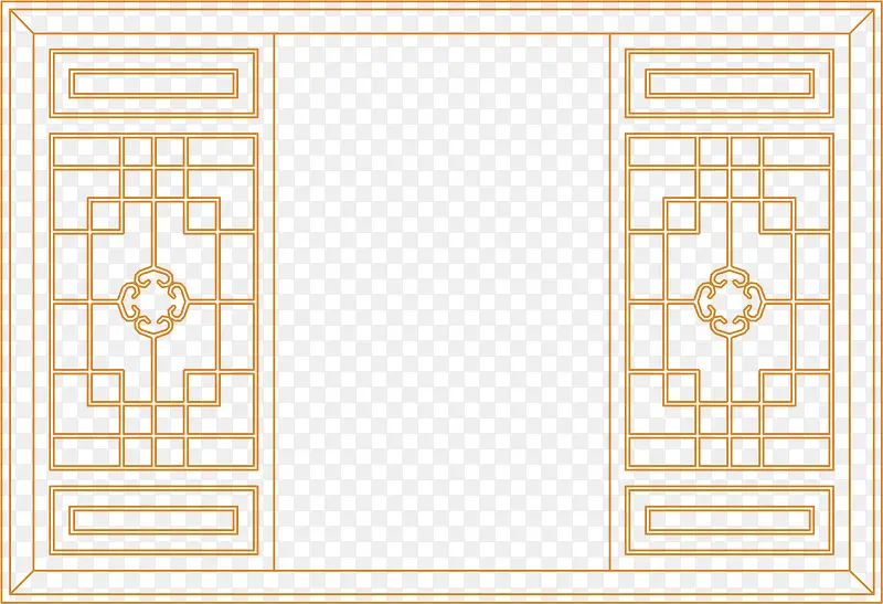 中式的文艺园林窗子