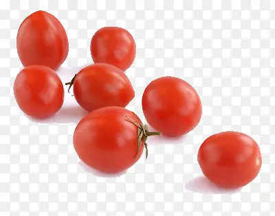 7个红色的小番茄