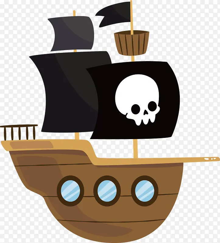 寻宝的海盗船