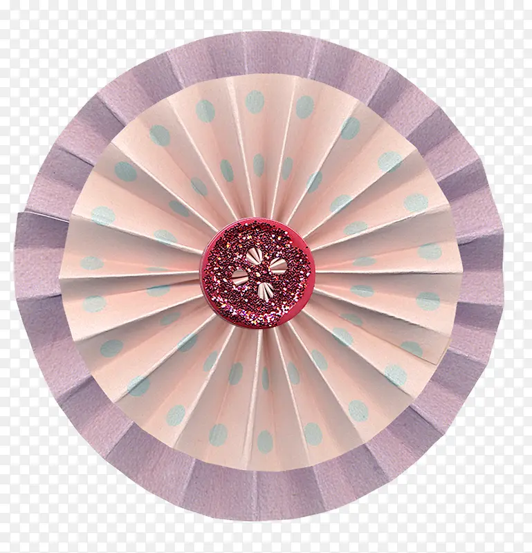 紫色纽扣花