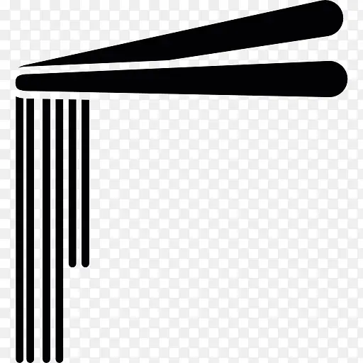 筷子与面条图标