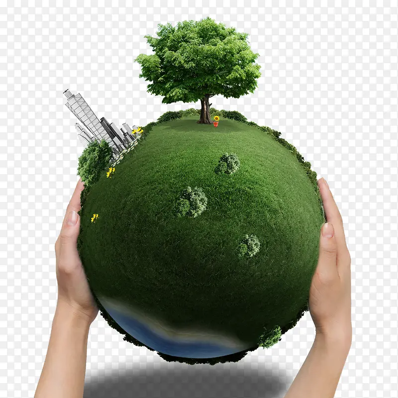 绿色地球绿化环境
