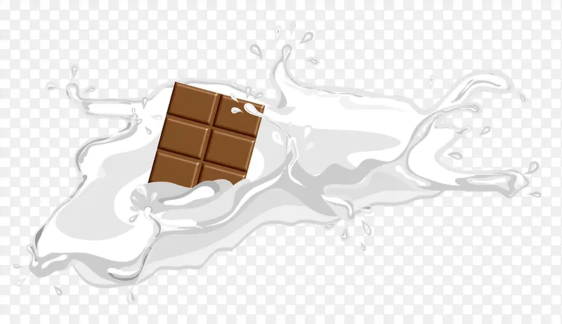 手绘牛奶巧克力