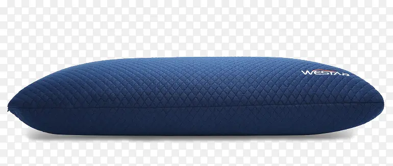 深海蓝色天然乳胶枕头
