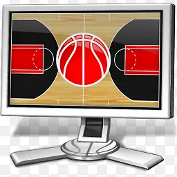 一个篮球显示器