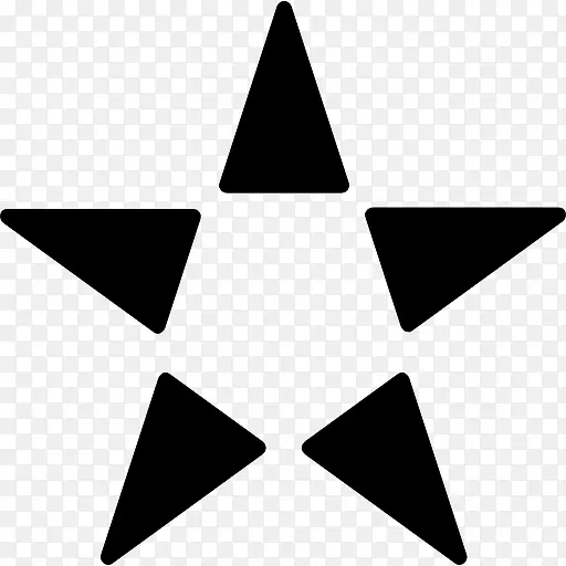 星用三角形图标