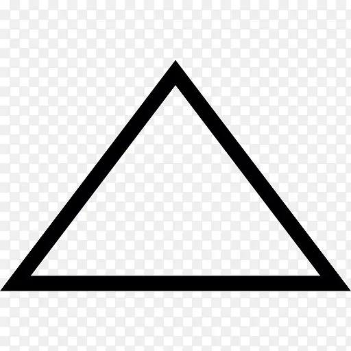 几何金字塔图标