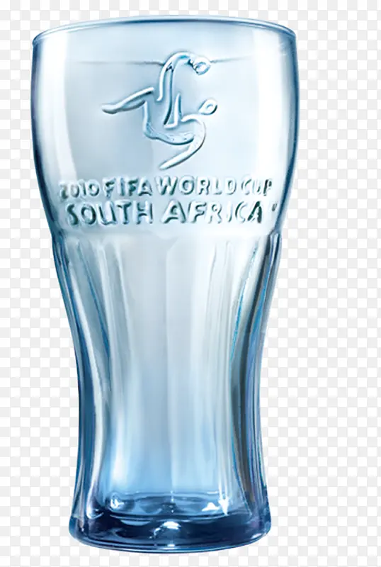 蓝色足球图像啤酒杯