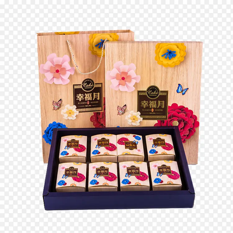 中式设计月饼礼盒