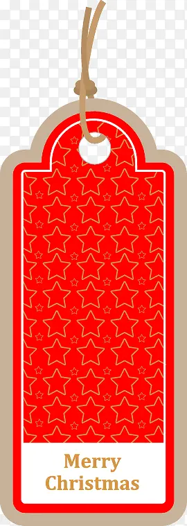 红色五角星背景字母吊牌